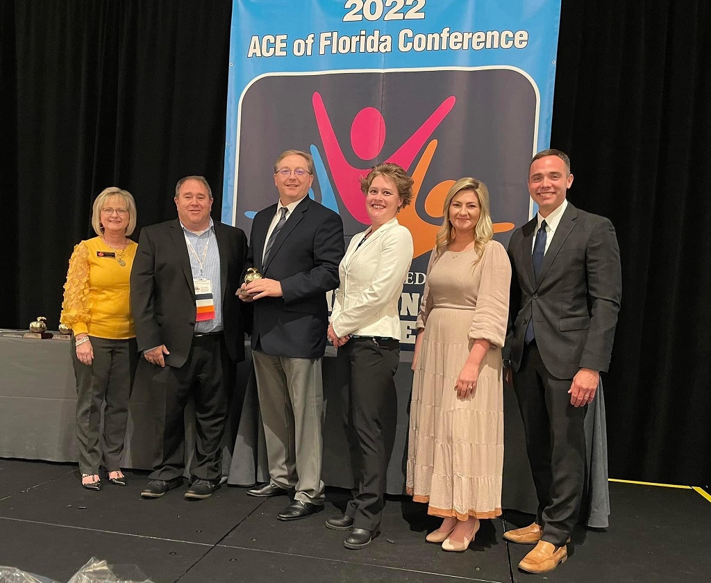 Lake Libraries Staff at the 2022 ACE of Florida Conference
