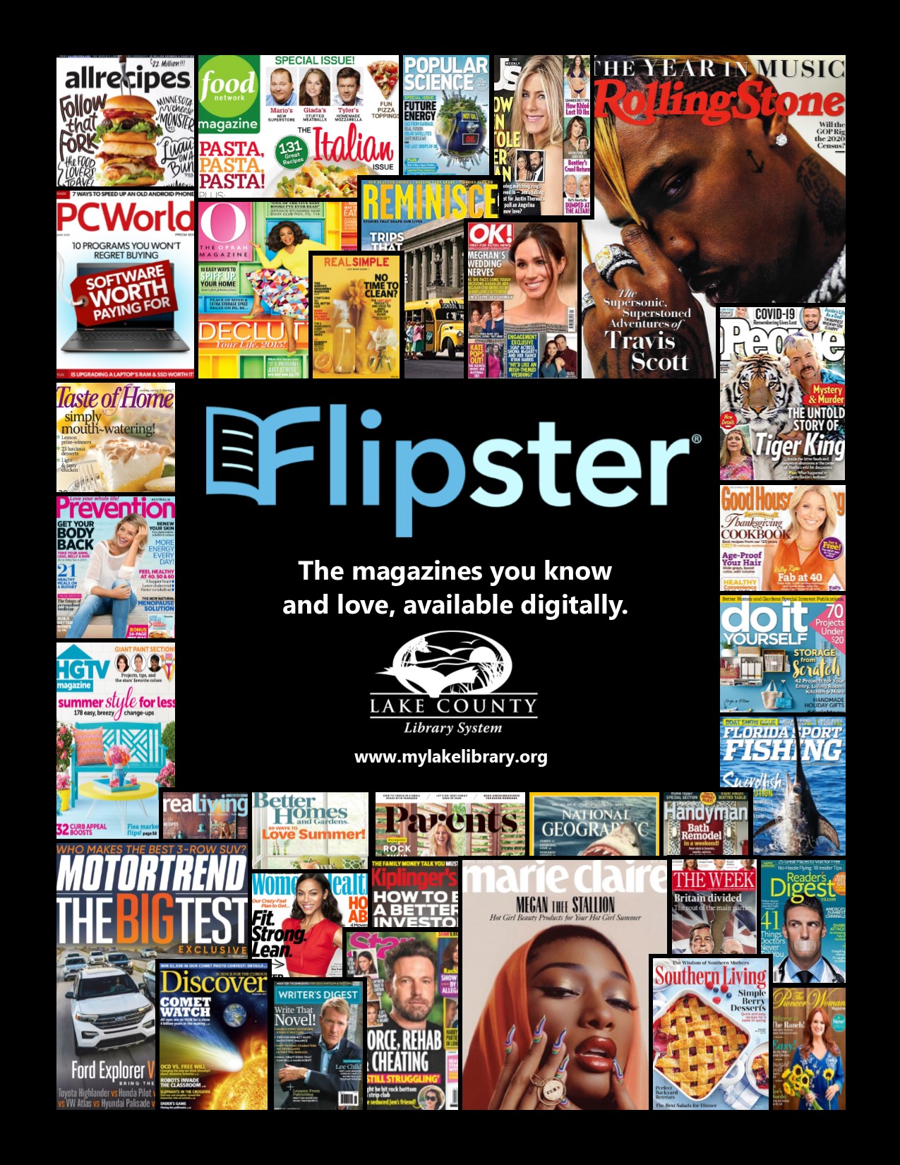 Flipster | The magazines you know and love, available digitally.