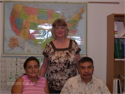 Peggy, Tavares tutor, Catarino, and Lizeth