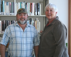 Ron Wood and Sue Terhune, proud to be part of the Leesburg Literacy Team